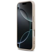 iPhone 17 - Guess Metal Logo Gold Case, Pink GUHCP17S4GMGCPI – Bild 7