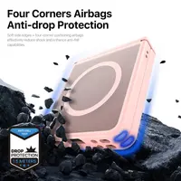 Galaxy Z Flip8 - Dux Ducis Yind Series avec Magsafe en rose clair – Bild 9