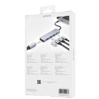 Proove - 5-in-1 HDMI Iron Link, (2x USB-A, 1x USB-A, HDMI 3840x2160 30Hz) argenté – Bild 4