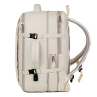 Okade S3610 Laptop Backpack 17.3 inch - Business Travel Backpack with USB, Suitcase Design, Beige – Bild 3