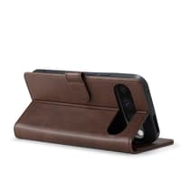 Google Pixel 10 / 10 Pro - LC.IMEEKE Wallet Etui mit 3 Kartenfächern & Magnetverschluss, Braun – Bild 7