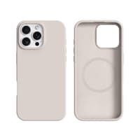 RPD - iPhone 16 Pro Max Burom Silicone Case mit MagSafe, Weiss – Bild 1
