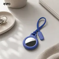 Porte-clés AirTag - RPD Coque rigide avec dragonne, Bleu – Bild 3