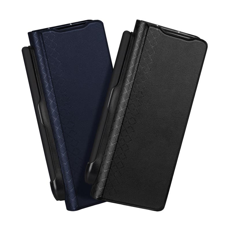 Samsung Galaxy Z Fold 7 - Dux Ducis Bril Series with pen holder, blue – 3