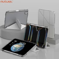 iPad Pro 11 (M4/M5) - Mutural Clear-Pro Series Tablet Case, Grey – Bild 1