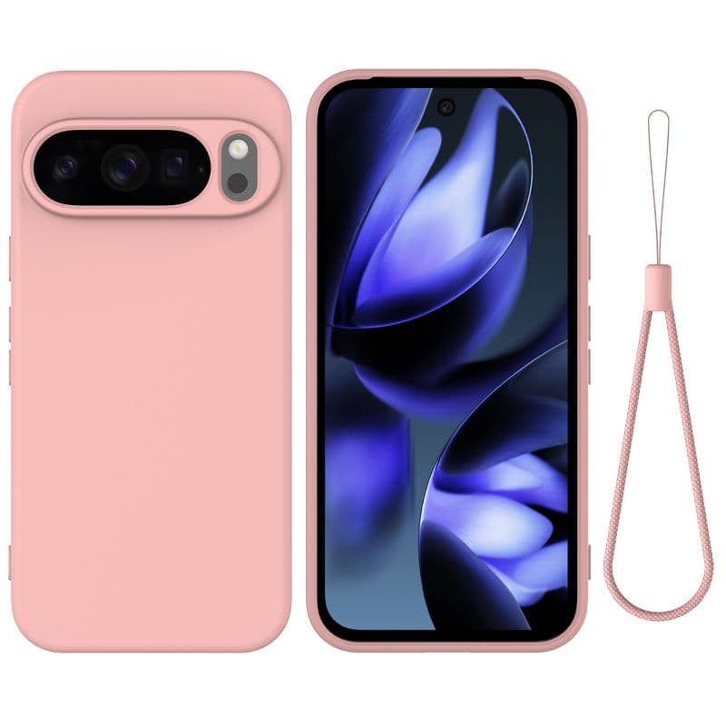 Google Pixel 10 Pro XL - Silikon Schutzhülle, Rosa