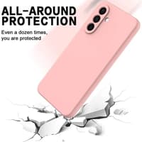 Samsung Galaxy A36 - Silikon Etui, rosa – Bild 5