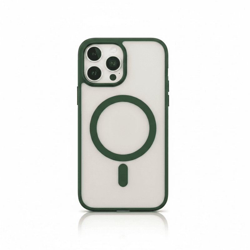 iPhone 15 Pro - Magsafe Etui Grün