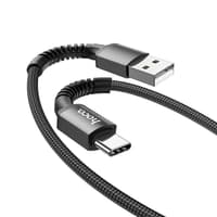 Hoco X71 Câble USB-A vers Type-C 1m anti-pliage noir – Bild 1