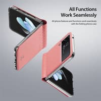 Samsung Galaxy Z Flip 4 - Dux Ducis Bril Series violet – Bild 2