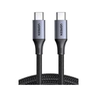 UGREEN - USB-C to USB-C 240W Fast Charging Woven Cable, US535 1m, Space Gray – Bild 1