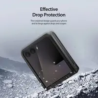 Galaxy Z Flip8 - Dux Ducis Bril Series Black – Bild 7