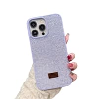 Samsung Galaxy S23 - Diamonds plastic glitter case in lavender – Bild 1