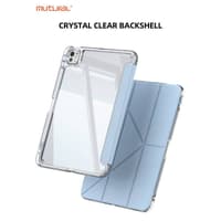 iPad 10/11 (A16) - Mutural Clear-Pro Series Tablet-Hülle, Himmelblau – Bild 7