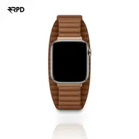 RPD Aurum Lederarmband Magnet Premium für Apple Watch 38/40/41/42mm - Cognac – Bild 1