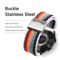 Galaxy Watch - Cinturino DUX Mixture II (20 mm) Arcobaleno – Bild 6