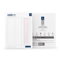 iPad Air 11 / Air 4/5 10.9 / Pro 11 - Dux Ducis Unid Series, aufstellbares Flip-Etui, Pink + Herzen – Bild 9