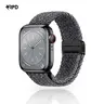 RPD Magnos Magnetic Strap Nylon Braided for Apple Watch 38/40/41/42mm - Grey/White Stripe