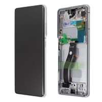 Samsung Galaxy S21 Ultra Frontglass / LCD phantom silver, new, original – Bild 1