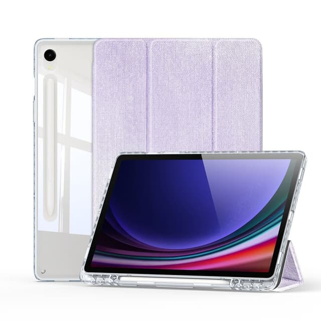 Samsung Galaxy Tab S9 FE / Tab S9 - Dux Ducis Unid Series, stand-up flip case, purple