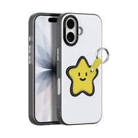 iPhone 17 - Dux Ducis - Luvy Series, Love Edition (Yellow Star), white – Bild 1