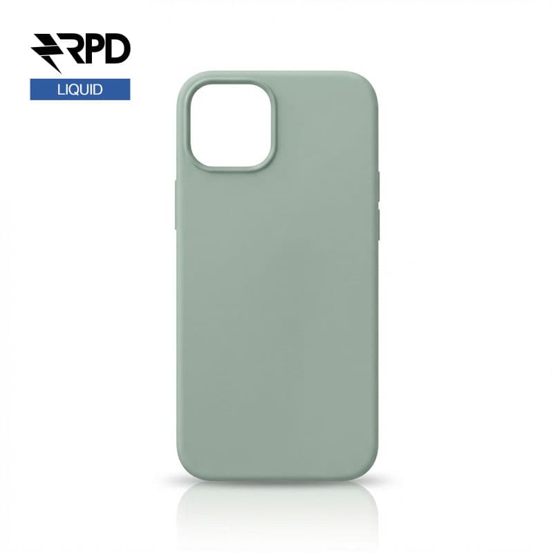 iPhone 14 Pro - Silicone Case Succulent (Minze), Liquid (Magsafe version)