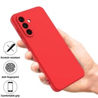 Samsung Galaxy S26 Plus - Silikonhülle, rot – Bild 2