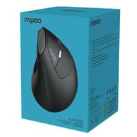 rapoo - MV20 Silent - Mouse ergonomico wireless - Verticale, nero – Bild 6
