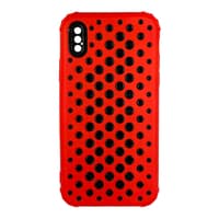iPhone X/XS - Perforated Case Red – Bild 1