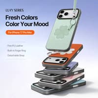 iPhone 17 Pro Max - Dux Ducis - Luvy Series, Love Edition (Lucky Clover), green – Bild 4