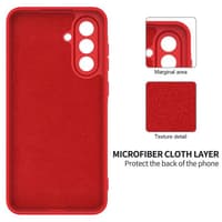 Samsung Galaxy S26 Plus - Silikonhülle, rot – Bild 6
