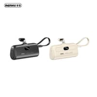 REMAX RPP-77 Capsule Series 20W Powerbank 5000mAh with iPhone cable quick charge, white – Bild 2