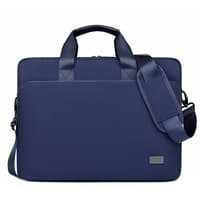 Okade - Sacoche pour MacBook / ordinateur portable, 15.6-16 pouces - Housse rembourrée pour ordinateur portable+sangle d'épaule, bleu foncé – Bild 1