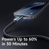 McDodo - 100W Type-C vers Type-C, Charging Speed Visible Cable, 1.2m, noir – Bild 5