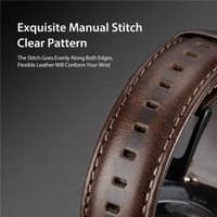 Galaxy Watch - DUX Business Strap (20mm) Marron – Bild 6