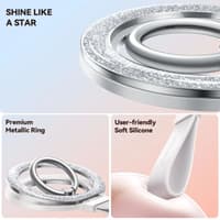 Joyroom - Magnetic ring holder for smartphones, white – Bild 8