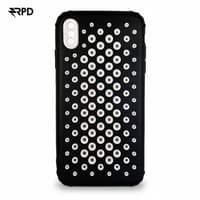 iPhone XS Max - Perforated Case, black – Bild 1