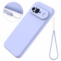 Google Pixel 9 - Purple silicone case – Bild 4