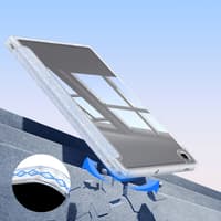 Samsung Galaxy Tab S6 Lite - Dux Ducis Unid Series, étui à rabat relevable, bleu – Bild 5