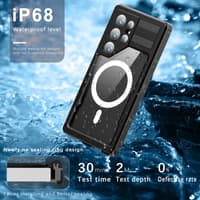 Samsung Galaxy S24 Ultra - Redpepper IP68 Mars Series Waterproof Outdoor Case with MagSafe black – Bild 9