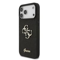 iPhone 17 Pro Max - Guess Metal Logo Glitter Case, noir GUHCP17XHG4SGK – Bild 2