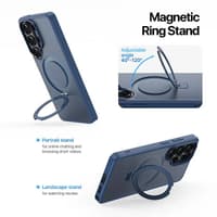 Samsung Galaxy S26 Ultra - Dux Ducis Yind Series mit Magsafe und Standfunktion in Dunkelblau – Bild 9