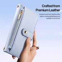 Samsung Galaxy S26 Ultra - Étui Dux Ducis Lawa Premium bleu clair – Bild 9