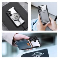 Galaxy S25 Plus - Dux Ducis Skin X Pro Series mit Magsafe und Portmonnaie in Schwarz – Bild 15