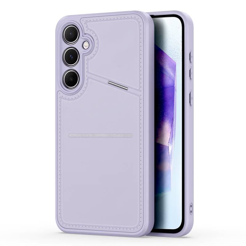 Dux Ducis - A15 5G/4G - Rafi II Hülle mit Kickstand & Kartenfächern, Violett – 4