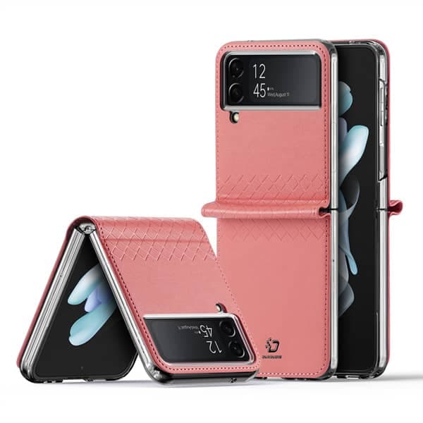 Samsung Galaxy Z Flip 4 - Dux Ducis Bril Series rose