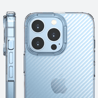 iPhone 13 Pro - Acryl Carbon-Style Hülle schwarz – Bild 9