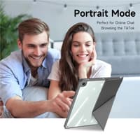 Samsung Galaxy Tab S6 Lite (2020/2022/2024) - Dux Ducis Magi Series, étui à rabat relevable, gris – Bild 4