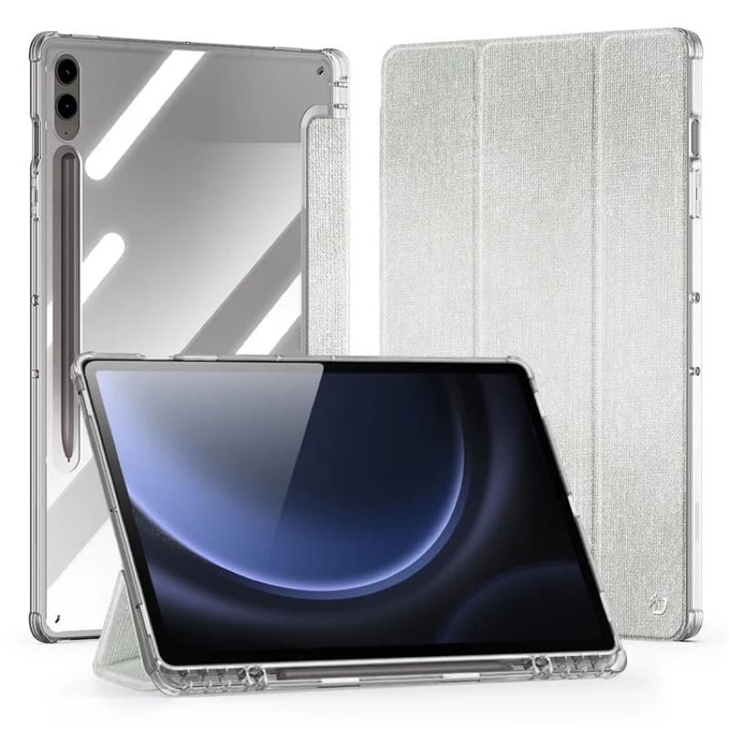 Samsung Galaxy Tab S9 FE Plus / S9 Plus / S10 Plus - Dux Ducis Unid Series, aufstellbares Flip-Etui, Grün