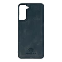 Samsung S21 Plus Jeehood étui en cuir noir – Bild 1